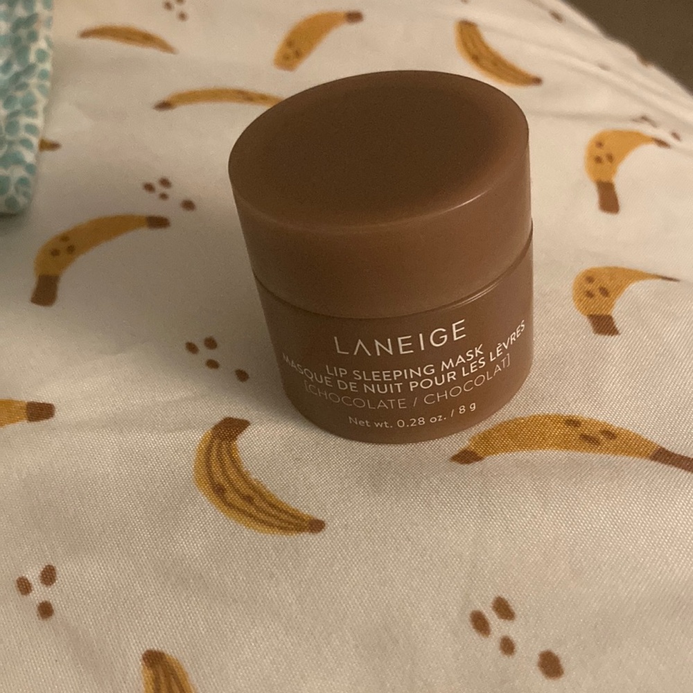 Chocolate Laneige sleeping lip mask